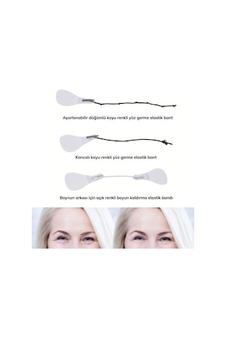 Yüz Kaş Ve Boyun Gerdirme Bant Seti Tdrtr