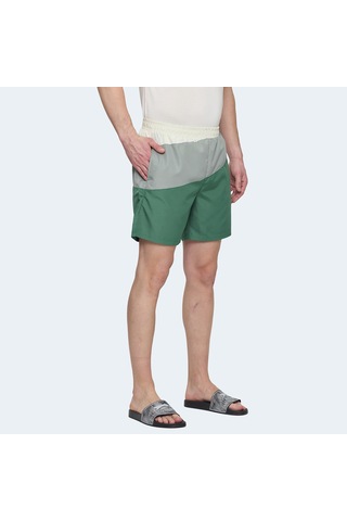 Slazenger ROHAN Erkek Yeşil / Sarı Mayo