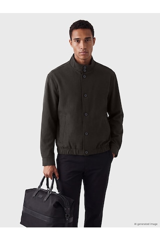Lcw Vision Kahverengi Regular Fit Dik Yaka Erkek Ceket