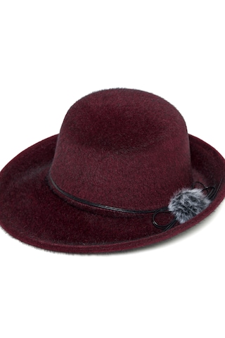 Berellini Kaşmir - Melanj Maxi Fotör Bordo