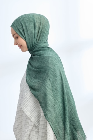 Armanda Organic Touch Ketens Viskoz Şal- 3601 Çam Yeşili