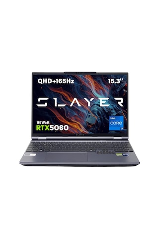 Game Garaj Slayer X7t2-5060 C1 Intel Core İ7 14650hx 16gb Ram 500gb Ssd Rtx5060 15.3" 165hz Qhd+ Ips Freedos Gaming Laptop