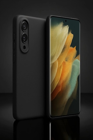 Samsung Galaxy S25 Edge First Silikon - Lila