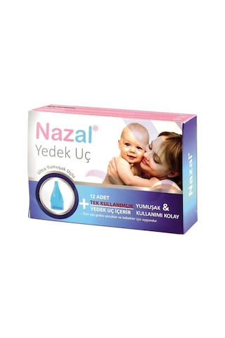 Nazal Burun Aspiratörü Yedek Ucu 6 x 12'li (Otribebe Uyumlu)