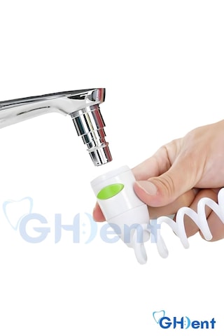 Ghdent 6 Başlıklı Ağız Duşu Manuel Fırçalı Model + Askılık