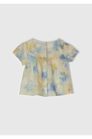United Colors Of Benetton Benetton Kız Bebek Batik Bluz Sarı