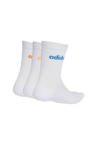 Adidas C Lin Crew 3p Unisex Spor Çorap Kd1717 Beyaz