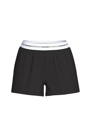 Calvin Klein Kadın Logo Jersey Siyah Şort-14827