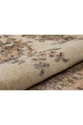 Özel Vintage Eskitme El Dokuma Göbekli Halı 165 X 280