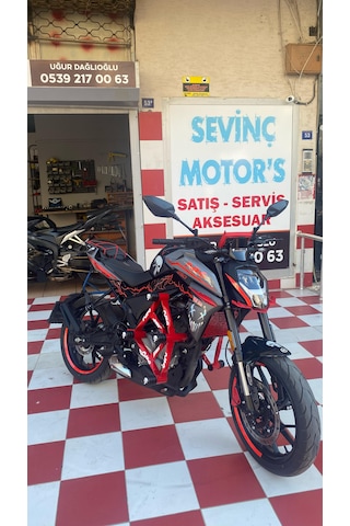 Cf Moto Nk250 Koruma Demiri Kırmızı