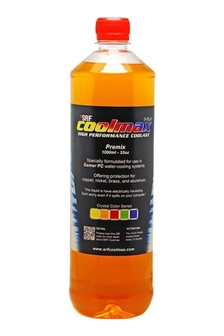 Srf Coolmax Bilgisayar Soğutma Sıvısı 1000ML Kristal Turuncu