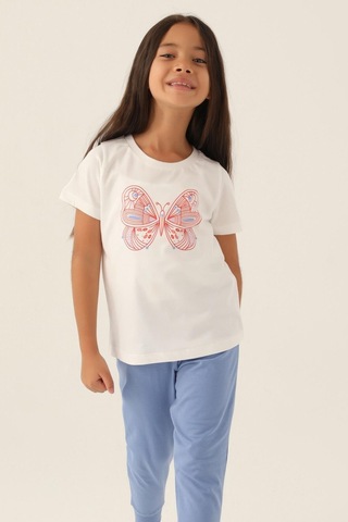 Roly Poly 3390 Garson Butterfly Kız Çocuk Pijama Takımı 001