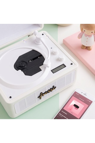 Fressi Fr-cd183 Riona Dahili Hoparlörlü Bluetoothlu Krem Cd Çalar