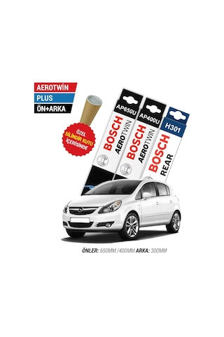 Bosch Aerotwin Plus Opel Corsa D Ön Arka Silecek (2006-2014)