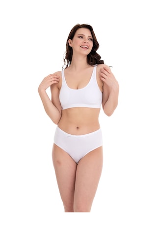 Giysem Underwear Pedli 4'lü, Beyaz, Ten, Gri Ve Siyah Kalın Askı Pamuklu Kadın Yarım Atlet Çok Renkli