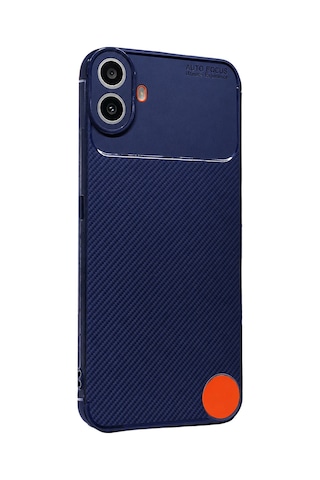 Uryport Nothing Phone Nothing Cmf Phone 1 Auto Focus Karbon Kapak - Lacivert