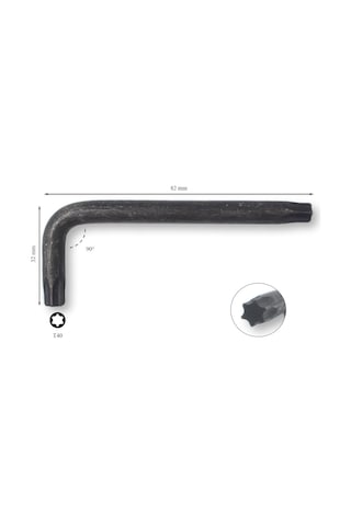 Ceta Form T40 Torx Allen (Alyan) Anahtar