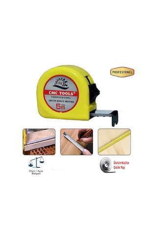 Cmc Şerit Metre 5 Metre 25 MM