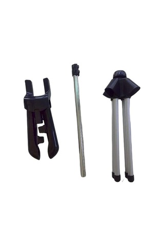 Createtech Buharlı Ütü Makinesi İçin Katlanır Kurutma Askılığı, Ayarlanabilir - Siyah