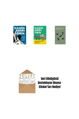 Her Şey Bitmeden, Gece Olmadan + Vatan Beldelerine Seyahatler + Everest Açıkhava 29 - Kedilere Dair + Okuma Sticker'ları