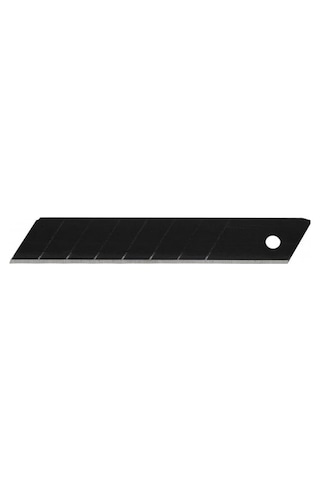 Vıptec Siyah Maket Bıçağı Yedeği 18 Mm 10 Adet Vt875002