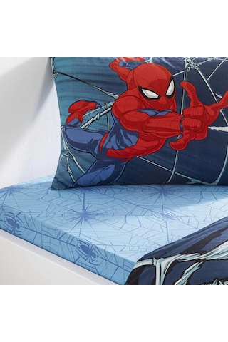Taç Lisanslı Spiderman Rise Tek Kişilik Pamuk Nevresim Takımı 000000001000050005 Çok Renkli