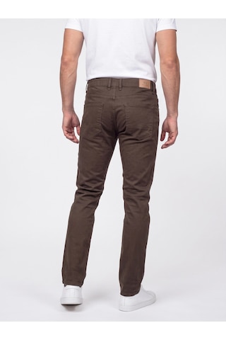 Kahverengi Dynamic Fit Erkek Chino Pantolon Kahve