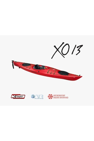 Point65 Xo13 Gte 3L Rudder & Skeg Kano-Kırmızı
