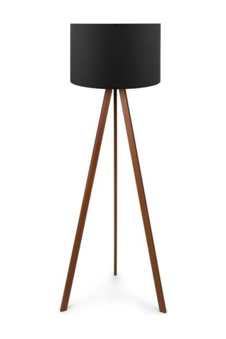 Bohhem Siyah Ahşap Tripod Lambader Siyah - Venge Diğer