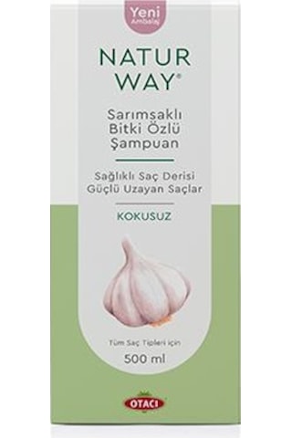 Otacı Naturway Sarımsaklı Şampuan Kokusuz 500 ml