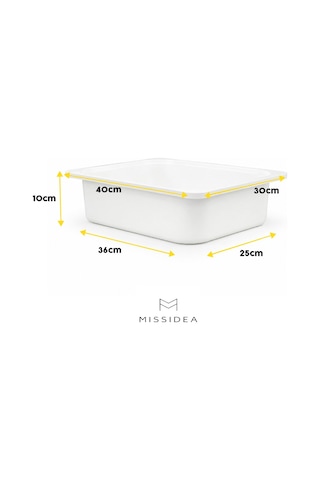 Missidea Cubo Montessori Kutusu Beyaz