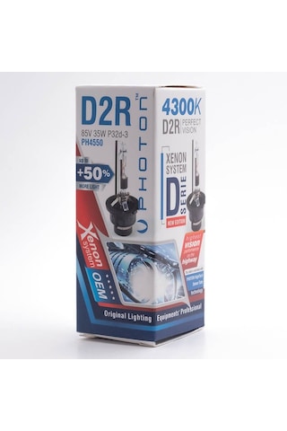 D2R 4300K +%50 Fazla Işık OEM Ampul