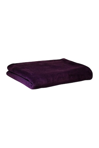Mulberry Wellsoft Peluş Polar Mor Televizyon Battaniyesi Çift Kişilik 220x230 Mor