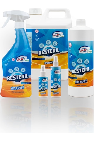 Resteril Antibakteriyel Dezenfektan Yüzey Temizleyici 5'li
