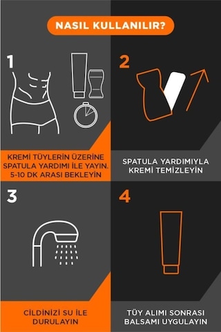 Veet Men Özel Bölgeler İçin Tüy Dökücü Krem 3 x 100 ML + Balsam 3 x 50 ML