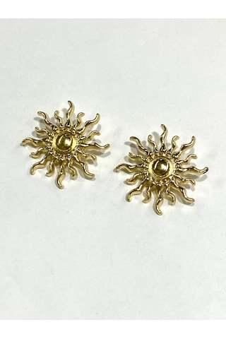 Desenli Metalize Büyük Boy / Aksesuar Düğme / 2'li Set / 3.8 Cm / Dec01