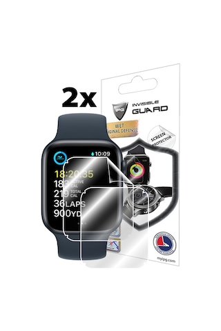 Ipg Apple Uyumlu Watch SE Seri 6 -5 - 4 44 MM Ekran Koruyucu (2 Adet)