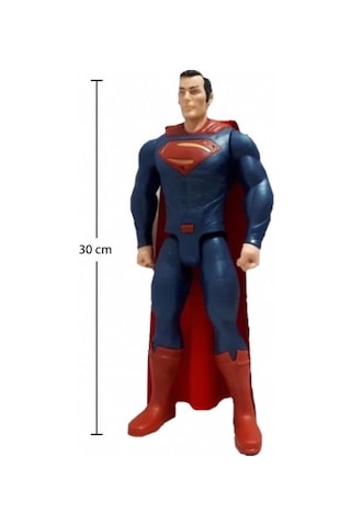Avengers Süperman Süper Kahraman Aksiyon Figürü 30 Cm Sesli Ve Işıklı Figür Oyuncak Superman