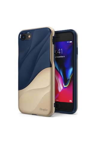 Ringke Wave Apple Uyumlu iPhone 7/8 İle Kılıf Marina Gold