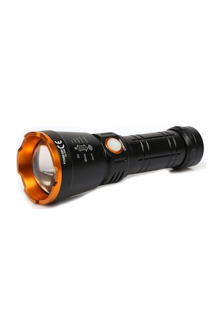 Powerdex Pd-6682 15watt Profesyonel Şarjlı El Feneri Siyah
