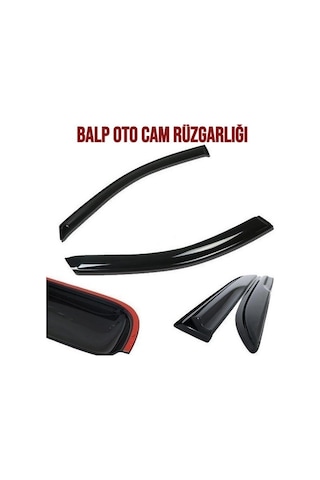 Skoda Fabia Mügen Cam Rüzgarlığı Hb 2000-2009 Arası 4 Lü Set