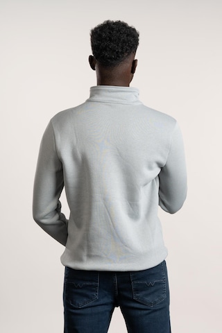 Fbı Fermuarlı Dik Yaka 3 İplik İçi Şardonlu Slimfit Sweatshirt Mint