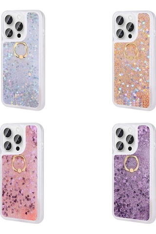Apple Uyumlu iPhone 15 Pro Max Milce Kılıf gümüş Gümüş