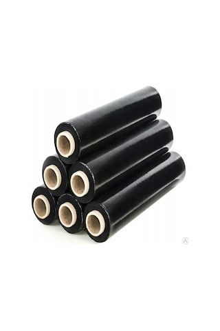 Siyah Palet Streç 23 Micron 300 Metre 3 Adet
