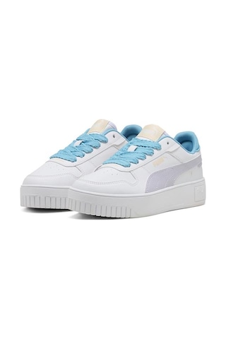 Puma Carina Street Lacey 2.0 Jr Kız Çocuk Beyaz Sneaker Beyaz