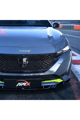 Apex Aero Design - Peugeot 308 Gt Mk3 Hatchback & Sw 2021+ - Ön Tampon Eki - Front Splitter