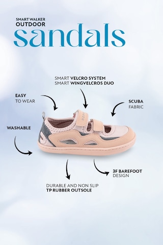 Smart Walker Outdoor Sandals Pembe Duo Pembe