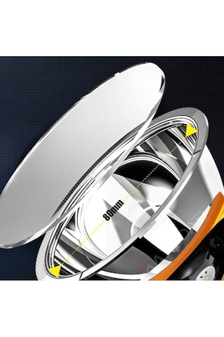 Watton Wt-615 6 Mod Şarjlı El Feneri Projektör Tipi Siyah