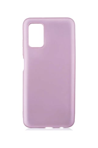 Galaxy A03s Kılıf Zore Premier Silikon Kapak Rose Gold