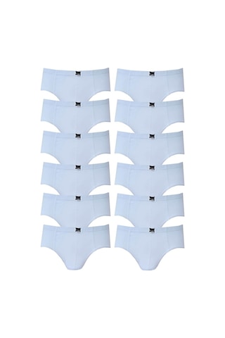 Tutku Iç Giyim Erkek Çocuk Pamuklu Slip Külot 12 Li Paket